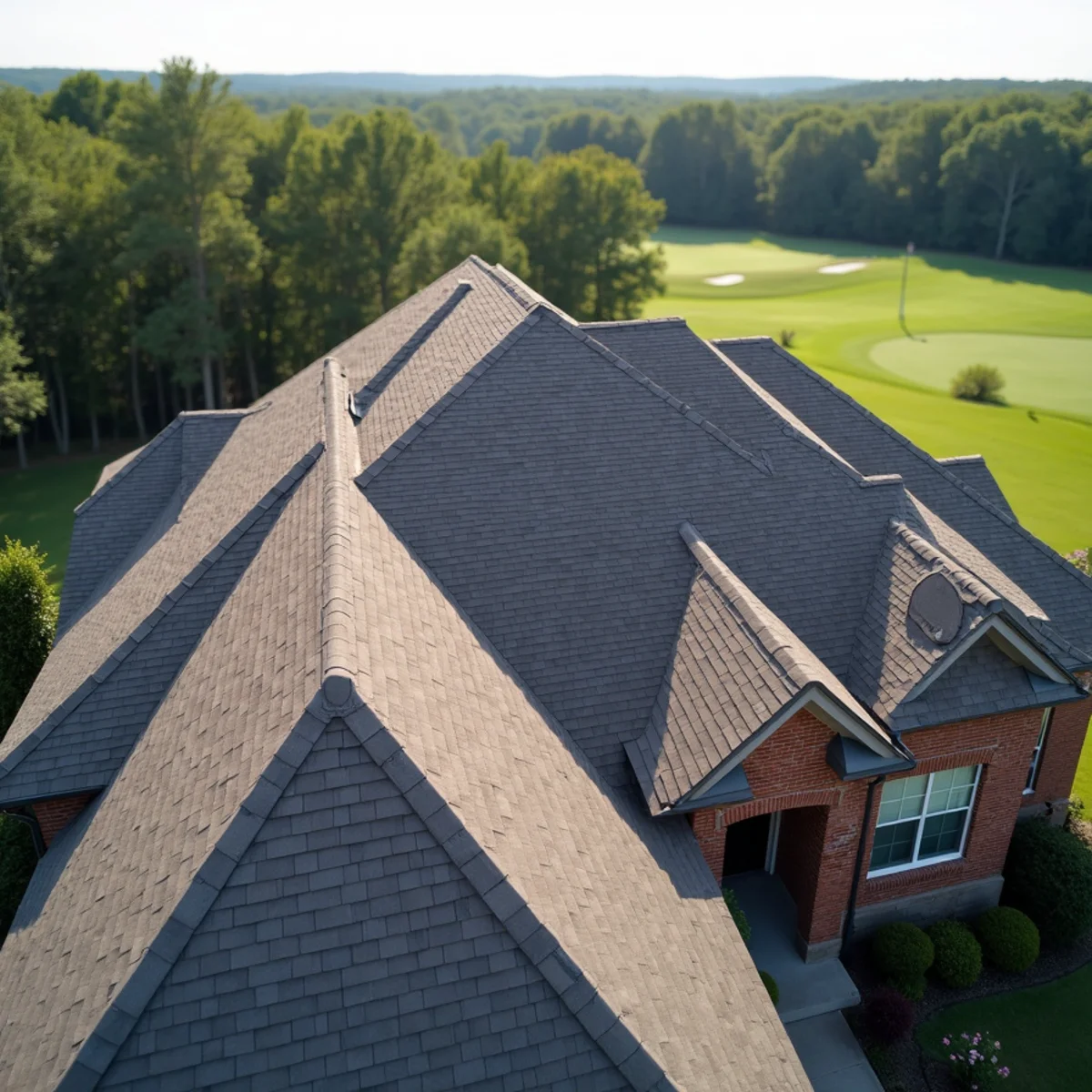 Shingle roof restoration and claim inspection in Cabot AR subdivision