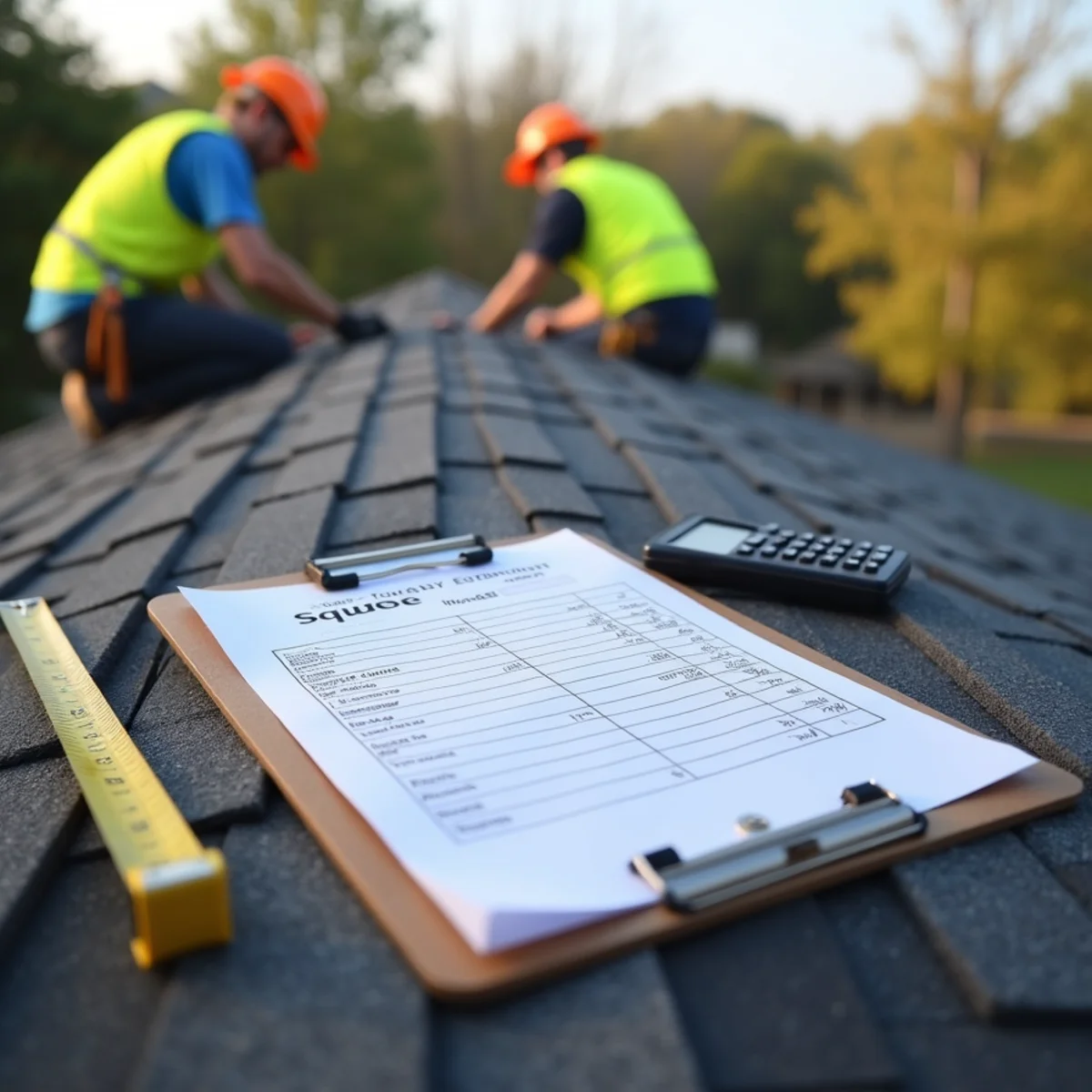 Quality architectural roofing materials and bundle estimates on Little Rock job site